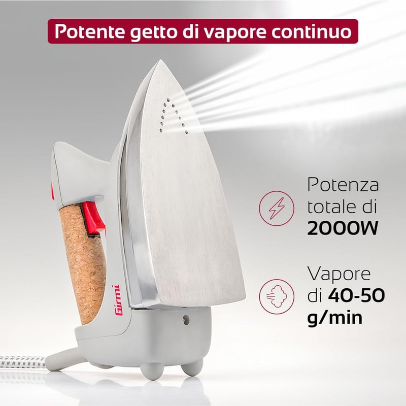 Girmi ST03 Gőzállomás 2000W Kazánnal, 3 Bar Gőznyomás, 700ml Tartály