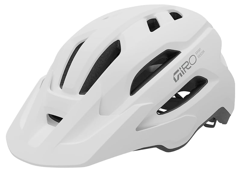 Cască de ciclism Giro Fixture MIPS II pentru adulți unisex - Alb/Gri - Cască de protecție pentru ciclism de agrement