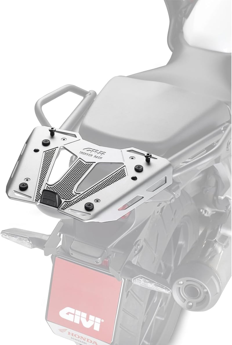 Givi M8A Trekker Alumínium Monokey Adapter Lemez FZ Monorack Rendszerhez - Fekete Motorkerékpár Hátsó Doboz Rögzítő

AI: I've created a Hung