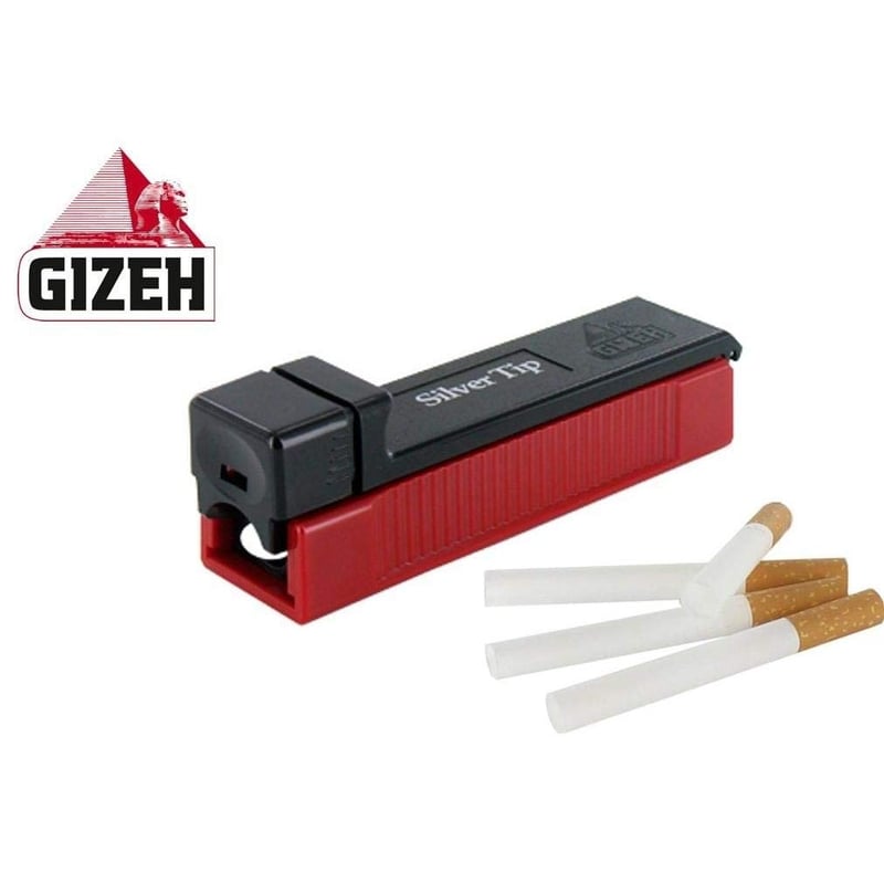 Gizeh Silver Tip Boy Red Black Tömörítő Gép