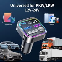 GizmoVine Bluetooth autós FM adapterek, szigarettagyújtó, USB-C 36W, kihangosító 7