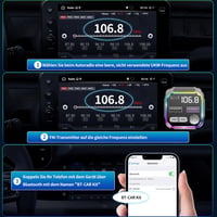 GizmoVine Bluetooth autós FM adapterek, szigarettagyújtó, USB-C 36W, kihangosító 6