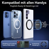 Magnetický držiak na mobil do auta GizmoVine MagSafe na mriežku ventilácie, kompatibilný s iPhone 12–17 4