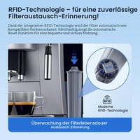 GLACIER FRESH Jura E8/E6/J8/J6/S8/GIGA 6 kávégép vízszűrő patron - 6 db 3