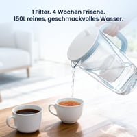 Glacier Fresh zamjenski filter za vodu, kompatibilan s Brita Maxtra+ Plus i Maxtra Pro All-in-1 vrčevima Marella, filtrira PFAS, klor, kamenac i teške metale, 6 komada 8