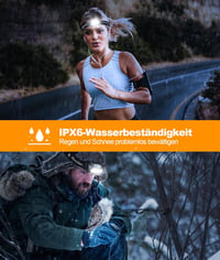 Glangeh LED Fejlámpa Újratölthető Mozgásérzékelővel, 4 Világítási Mód, IPX6 Vízálló, 1200mAh Akkumulátor Horgászat Futás Kempingezés Túrázás 5