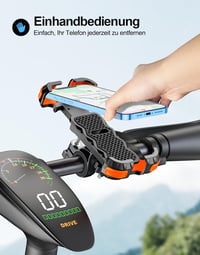 Glangeh Univerzális Telefontartó Kerékpárhoz 360° Forgatható MTB Motorkerékpárhoz 2
