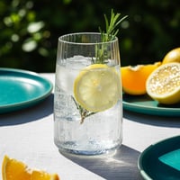 Glasmark KROSNO 1992 Súprava pohárov 6 ks - Rebrované poháre na vodu a džús - Priehľadné - Vhodné do umývačky riadu - 480 ml 10