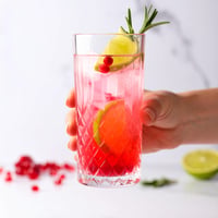 Glasmark Krosno set čaša za vodu 6 x 300 ml, čaše za longdrink, koktele i gin, kristalni efekt, prozirne, perive u perilici posuđa 3