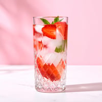 Glasmark Krosno set čaša za vodu 6 x 300 ml, čaše za longdrink, koktele i gin, kristalni efekt, prozirne, perive u perilici posuđa 8