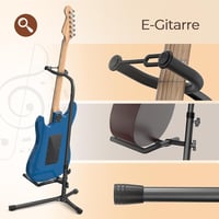 GLEAM Állítható Gitárhordozó - Elektromos, Klasszikus és Basszusgitárhoz, Összecsukható 5