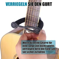 GLEAM Állítható Gitárhordozó - Elektromos, Klasszikus és Basszusgitárhoz, Összecsukható 7