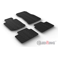 Set covorașe auto din cauciuc Gledring pentru BMW Seria 3 G20/G21 Sedan/Touring, începând cu 03/2019, profil T, 4 bucăți cu clipsuri de fixare 2
