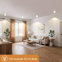 Gleonlux LED Mennyezeti Spotlámpa Fehér GU10 230V Alumínium 6db 2