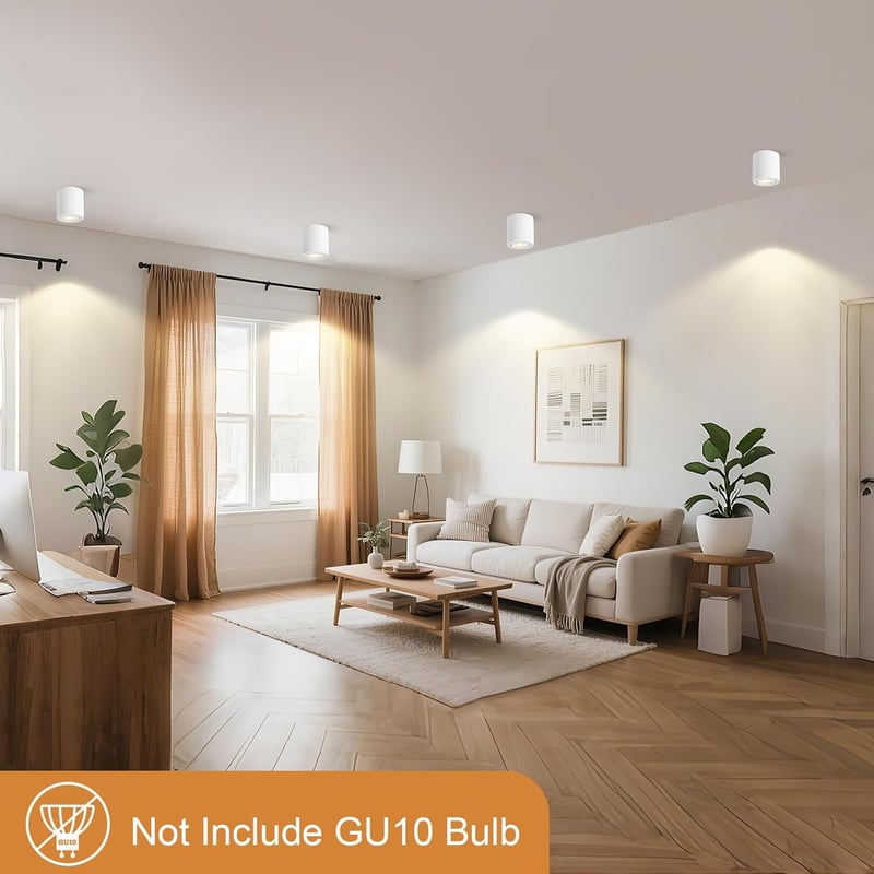 Gleonlux LED Mennyezeti Spotlámpa Fehér GU10 230V Alumínium 6db