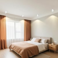 Gleonlux LED Mennyezeti Spotlámpa Fehér GU10 230V Alumínium 6db 9