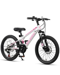 Detský horský bicykel Glerc, 21 prevodov, kotúčové brzdy, predné odpruženie - 20-24 palcov 1