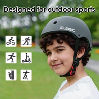 Cască pentru copii Glerc pentru bicicletă, skateboard, trotinetă, cu circumferință reglabilă, disponibilă în mai multe culori, pentru băieți și fete 3