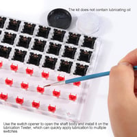 Gliging 30 Switch Tester Nyitó Akril Kenési Állomás Mechanikus Billentyűzethez 3