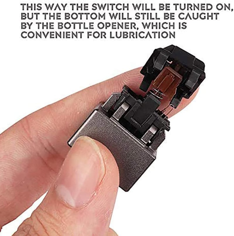 Gliging 30 Switch Tester Nyitó Akril Kenési Állomás Mechanikus Billentyűzethez