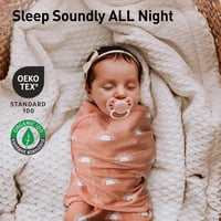 GLLQUEN BABY Pólya 0-3 hónapos babáknak, 100% bio pamut, 3 darabos szett 3