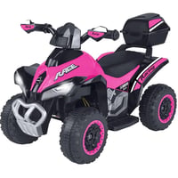 Quad electric pentru copii Globo eSpidko, 6V 4,5AH, motor 1x15W, roz, utilizat 1