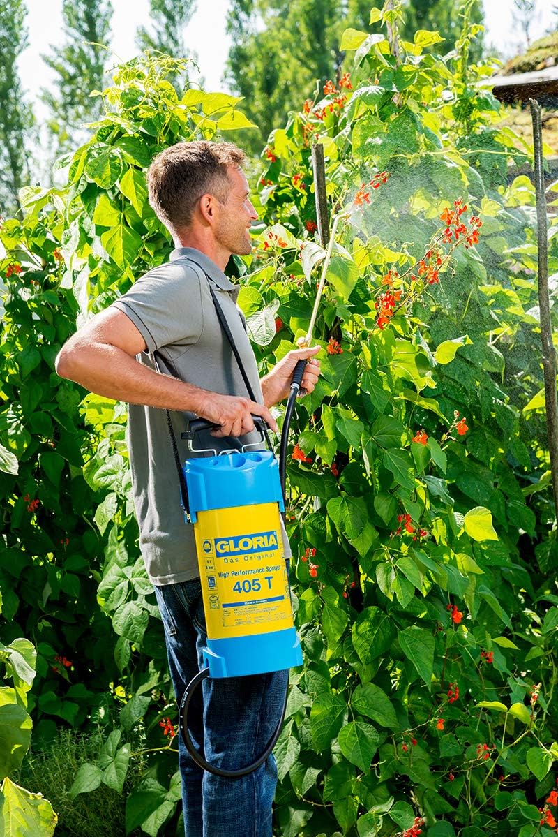 Gloria 405 T Profi Nyomásos Permetezőgép 5L Acél Nyomástartó Manométerrel - 5L steel garden