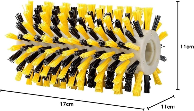 Gloria fa kefe MultibrushSpeedControl és PowerBrush univerzális adapter - Special wooden brush 165 mm