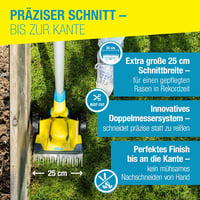 Gloria FineCut 18V Akkus Fűnyíró és Szegélyvágó Szett, 25cm Vágásszélesség - FineCut 18 V including battery 5