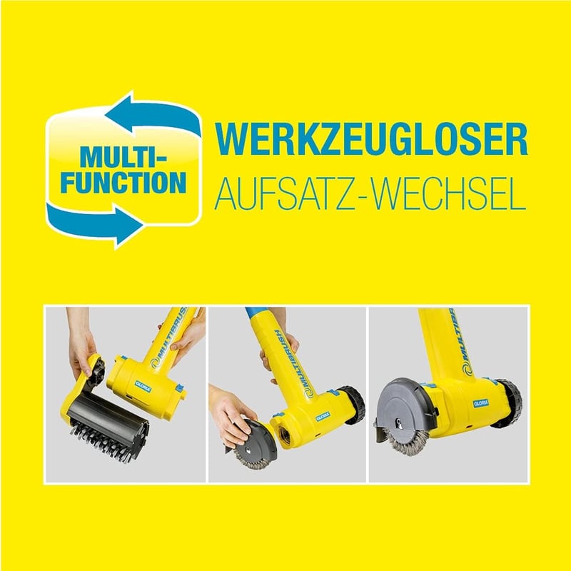 GLORIA MultiBrush Akkus Felület és Fugabetét Kefe Bosch 18V Kompatibilis - Multibrush battery