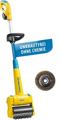 GLORIA MultiBrush li-on PLUS akumulatorska četka za površine i fuge - kompatibilna s Bosch 18V baterijama 1