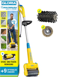 Gloria MultiBrush Speedcontrol felületi kefe elektromos meghajtással - MultiBrush 230 Volt 1