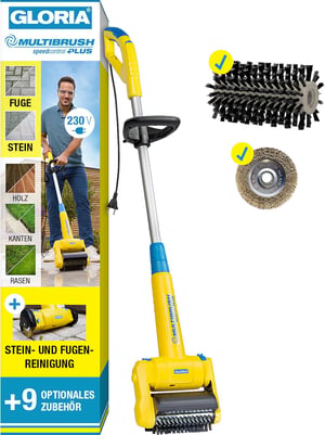 Gloria MultiBrush Speedcontrol Plus električna površinska četka - 230 V
