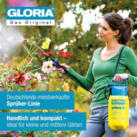 Gloria Pressure Sprayer 3L Kerti Permetezőgép Sárgaréz Fúvókával - 3L sprayer 2