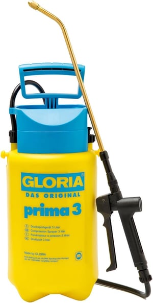 Gloria ručna prskalica 3L s mjedenom mlaznicom - 3L prskalica