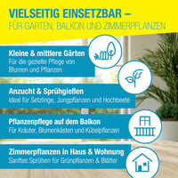 Gloria Pressure Sprayer 3L Kerti Permetezőgép Sárgaréz Fúvókával - 3L sprayer 6