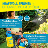 Gloria Pressure Sprayer 3L Kerti Permetezőgép Sárgaréz Fúvókával - 3L sprayer 5