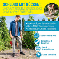 Gloria Thermoflamm Plus Gázlángszóró Készlet Kerthez - Plus set 4