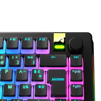Set taste GLORIOUS GPBT Aura V2, 145 bucăți - Doubleshot PBT, profil OEM, layout francez AZERTY, pentru tastaturi mecanice, 100% 75% 65% 60% 6