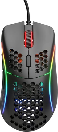 Glorious Model D vezetékes gaming egér, 68 g, RGB, Pixart 3360 - matt fekete 2