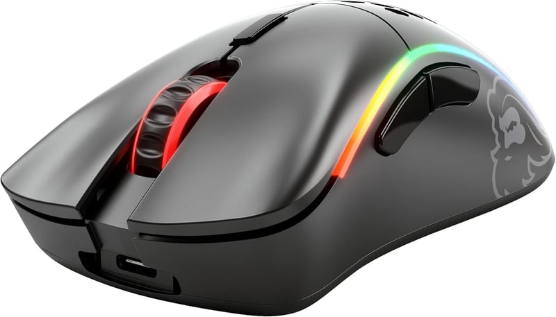 Glorious Model D- Wireless Gaming Egér 67g Könnyű RGB Fekete - Model D Klein, SC BLACK
