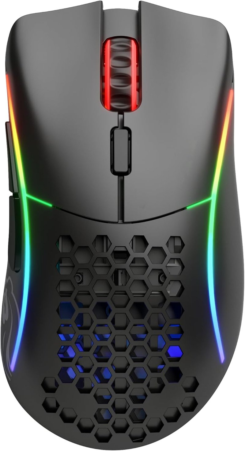 Glorious Model D- Wireless Gaming Egér 67g Könnyű RGB Fekete - Model D Klein, SC BLACK