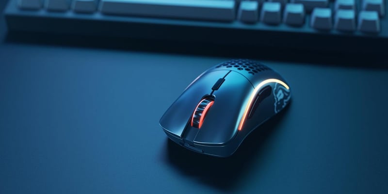 Glorious Model D- Wireless Gaming Egér 67g Könnyű RGB Fekete - Model D Klein, SC BLACK