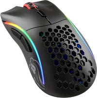 GLORIOUS Model D Wireless Gaming Egér - 69g Ultrakönnyű, 2.4GHz, 71h Akkumulátor, RGB, Ergonomikus - black (matt), Model D 1