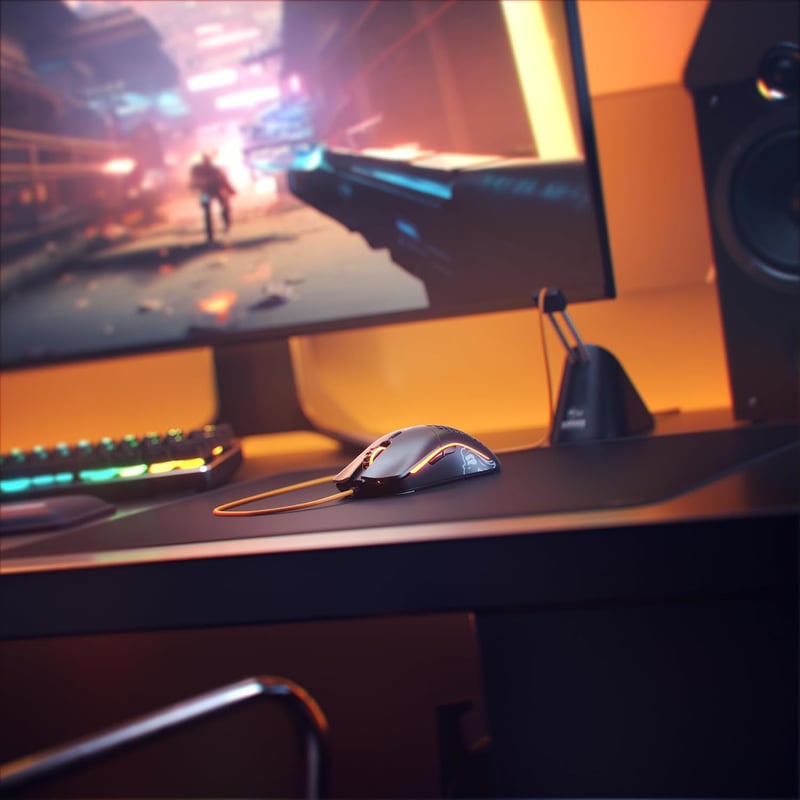 Glorious O Gaming Mouse - Professzionális Gamer Egér - matte black
