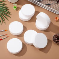 GLSTOY Habcylinder 7,5x7,5x1 inch 18 darab kézműves dekoráció 7