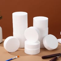 GLSTOY Habcylinder 7,5x7,5x1 inch 18 darab kézműves dekoráció 5