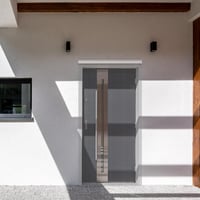 Gluwoer Alumínium Légyháló Függöny 90x200 cm - Szürke Láncos Rovarfüggöny Teraszajtóra, Könnyen Szerelhető Szúnyogháló, Modern Fémláncos Rov 3