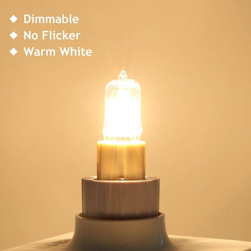 GMY 25W G9 Halogén Sütőlámpa 300°C Hőálló 4db Mikróhullámú Sütőhöz - 25W 4PACK