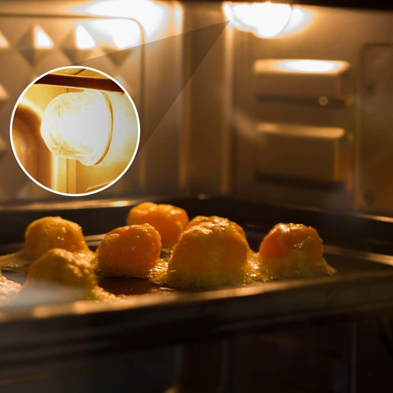 GMY 25W G9 Halogén Sütőlámpa 300°C Hőálló 4db Mikróhullámú Sütőhöz - 25W 4PACK